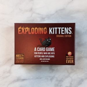 *SOLD* Exploding Kittens Card Game Original Edition Ages 7+ and 2 to 5 Players